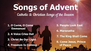 Songs of Advent  8 Christian amp Catholic Advent Hymns amp Songs  Choir w Lyrics  Sunday 7pm Choir [upl. by Nnanaej]