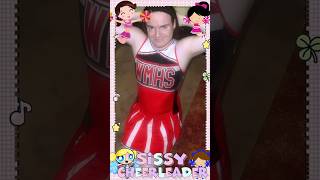 Sissy Cheerleader Crossdresser crossdressing [upl. by Paderna]