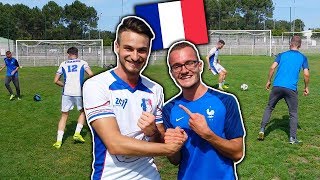 JE DÉFI UN JOUEUR DE LEQUIPE DE FRANCE DE FOOT MACCABI [upl. by Turner127]