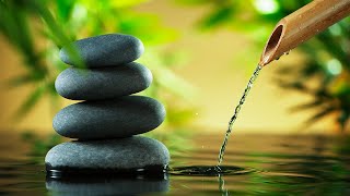 Relaxing Piano Music Bamboo Water Fountain Sleep Music Relaxing Music Meditation Music [upl. by Eidderf]