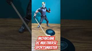 McFarlane DC Multiverse Platinum Edition SPORTSMASTER Figure Quick Look mcfarlanetoys batman [upl. by Nommad]