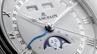 Villeret Quantième Complet  Blancpain Watches [upl. by Longawa]