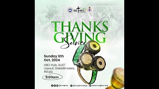 RCCG BCC October Thanksgiving Service  6th October 2024 [upl. by Tedi]