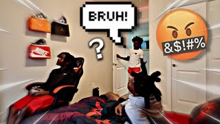 INVADING MY ANGRY LITTLE BROTHER ROOM PRANK HILARIOUS [upl. by Arat]