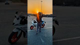 Funny video 😂viralvideo yamahamt15lovers fuyamahabikes distance yamahariders [upl. by Nacim]