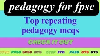 Important Pedagogy mcqs  Curriculum Development mcqs  Teaching skills mcqs [upl. by Omsare]