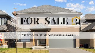 FOR SALE  752 WOOLER PL Gloucester K1T 0T5 [upl. by Garlanda99]