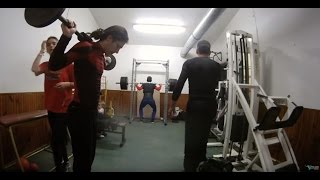 Séance 60  Musculation et Bondissements spécifiques 13012016 [upl. by Notkcorb]