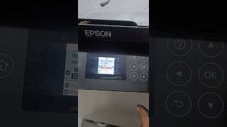 Epson L4160 Reset ink Levels ✅Nozzle check power Cleaning WiFi printer [upl. by Gwynne]