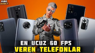 EN UCUZ 60 FPS VEREN TELEFONLAR PUBG MOBİLE 2025 [upl. by Sinnod]