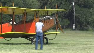 Jenny BIPLANE FLYS at the Old Kingsbury Aerodrome [upl. by Mannie]