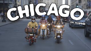 Riding Mopeds In Downtown Chicago Rush Hour  S2 Ep4 [upl. by Arundell]