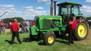 John Deere 4250 Tractor with 947 Hours Sold for Record Price on Michigan Auction [upl. by Aihsenal427]