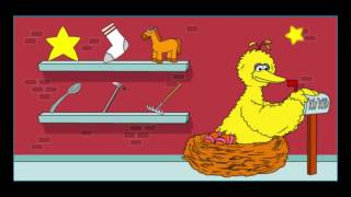 Sesame Street Letters To Big Bird Cartoon Animation PBS Kids Game Play Walkthrough [upl. by Oliver]