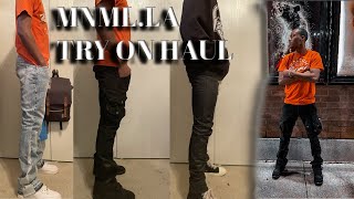 MNMLLA Clothing Haul 2023  Try On Haul Fit Pics [upl. by Eneleahcim]