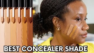 How To Pick The BEST Concealer Shade For Your Skin Tone amp DARK CIRCLES [upl. by Barris609]