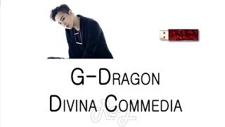 GDragon  Divina Commedia Karaoke Lyrics ENGLISHROMHAN [upl. by Eanwahs]