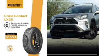 CONTINENTAL TIRE  CrossContact LX25 [upl. by Michaeline]