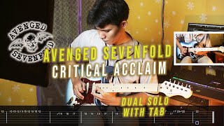 Avenged Sevenfold  Critical Acclaim Solo With Tab [upl. by Laleb]