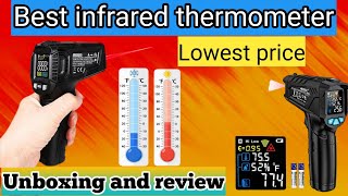 How to use infrared thermometer gun in HindiUrdu how to use set and use infrared thermometer [upl. by Eineg18]