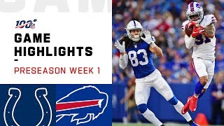 Colts vs Bills Preseason Week 1 Highlights  NFL 2019 [upl. by Myrlene115]