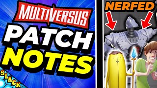 PATCH NOTES are here Multiversus 101 UPDATE [upl. by Sellig]