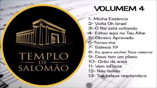 CANTADAS NO TEMPLO DE SALOMAO VOL 4 JEJUM DE DANIEL [upl. by Johnnie]