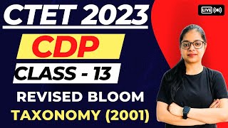 Revised Bloom Taxonomy 2001  CTET 2023 CDP  CTET CDP Live Classes  By Rupali Maam [upl. by Aurora]