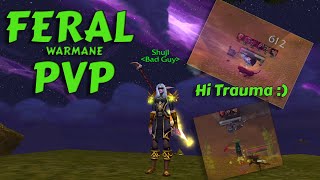 Feral Warmane PvP Fun [upl. by Nwahser]