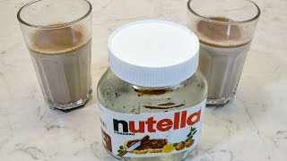 NutellaMilch  Kakao aus Nutellaresten [upl. by Ali]