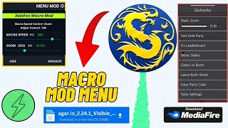 AGARIO NEW IPA CRASH FIX NEW MACRO BACK AGARIO ANDROID AND IOS TUTORIAL AGARIO [upl. by Corena]