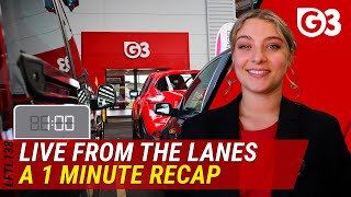 Gone in 60 seconds… Our SUPER FAST Recap Live From The Lanes 138 [upl. by Wehner472]