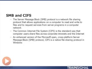 05 SMB and CIFS [upl. by Kunz]