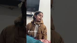 Tasbih song covered by Aansh song sing tasbih aansh cute funny shorts [upl. by Eiramllij]