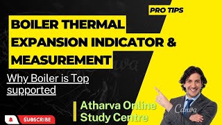 BOILER THERMAL EXPANSION INDICATOR MEASUREMENT AND TOP SUPPORTED interview power technical [upl. by Arvonio788]