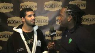 RapCitys TRexXx interviews Drake from OVO Fest [upl. by Iolanthe319]