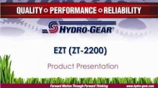 HydroGear EZT Product Presentation english [upl. by Kerwin244]