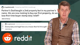 Answering Reddit Questions  Stamp Duty On UK Property  By Property Tax Expert [upl. by Aiki]