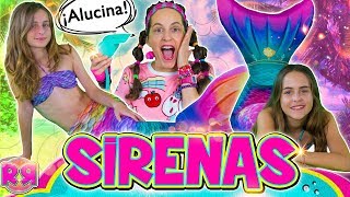 🧜‍♀️ ME CONVIERTO en SIRENA a las 3 AM 🐬 24 HORAS siendo la SIRENITA [upl. by Grube]