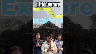 Ambernath Shiv Temple  11th century shiv temple explore  😱😱 explore minivlog vlog funny [upl. by Brendin973]