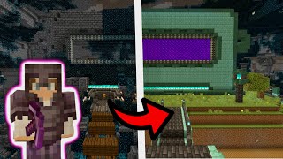 TRANSFORMING AN ANCIENT CITY in Minecraft Bedrock Survival Ep 26 [upl. by Donnelly555]