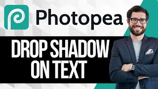 How To Add Drop Shadow On Text In Photopea [upl. by Ramberg]