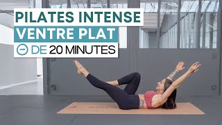 Séance PILATES INTENSE en moins de 20 MIN  ABDOS PROFONDS amp VENTRE PLAT 🔥 [upl. by Nnarual]