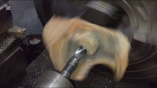 How to make threading Gaddry part of lathe machine hi class lathe machine technology hardwork [upl. by Hawkie436]