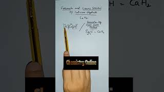 shortsvideo Chemistry Online by Prof IQ Formula amp Lewis Structure of Calcium Hydride education [upl. by Hsirehc496]