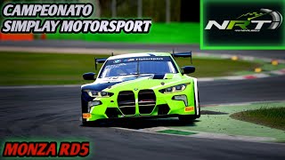 ACC CAMPEONATO SIMPLAY MOTORSPORT RD5  MONZA  PRO  PS5 [upl. by Carlos129]