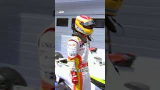 That Time Fernando Alonso Didnt Know he was on Pole 😅 Shorts [upl. by Ekle]