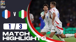 Francia Italia  13  Gli Highlights  Lega Delle Nazioni 202425  italia francia [upl. by Enifesoj]