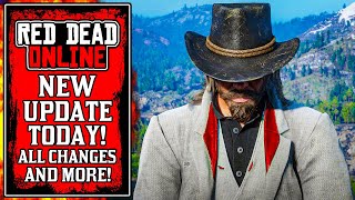 The NEW Red Dead Online UPDATE Today RDR2 [upl. by Anilecram12]