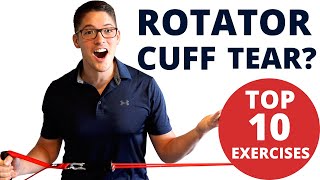 10 Rotator Cuff Exercises for Pain Relief Nonsurgical Rehab [upl. by Tawnya]